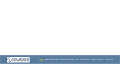 Desktop Screenshot of mclaughlinchiropractic.com